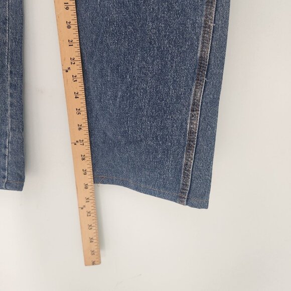 RED KAP Jeans Blue Denim Carpenter Work Pants Retro 100% Cotton 34x30 NEW READ* - Picture 12 of 12